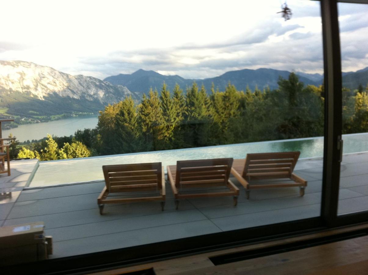 Attersee Luxury Design Villa With Dream Views, Large Pool And Sauna Нусдорф ам Атерзее Екстериор снимка