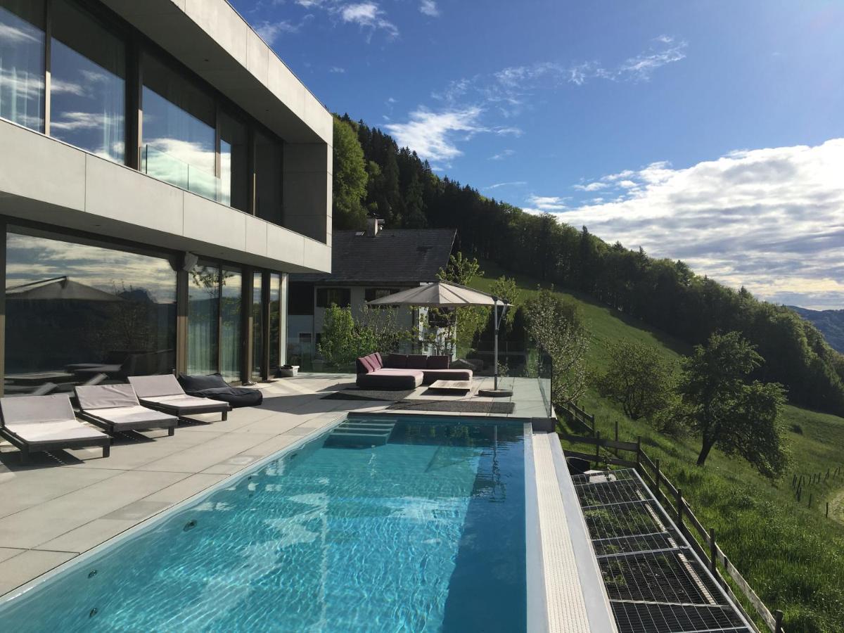 Attersee Luxury Design Villa With Dream Views, Large Pool And Sauna Нусдорф ам Атерзее Екстериор снимка