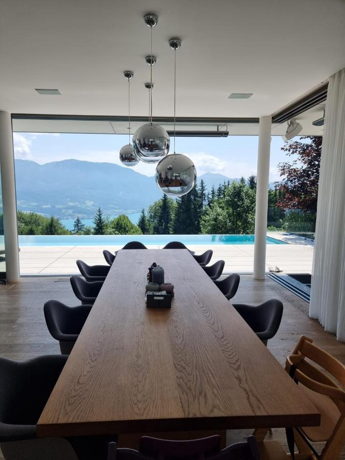 Attersee Luxury Design Villa With Dream Views, Large Pool And Sauna Нусдорф ам Атерзее Екстериор снимка