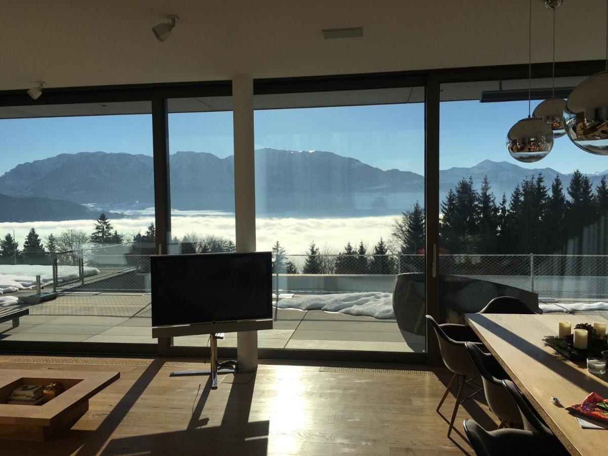 Attersee Luxury Design Villa With Dream Views, Large Pool And Sauna Нусдорф ам Атерзее Екстериор снимка
